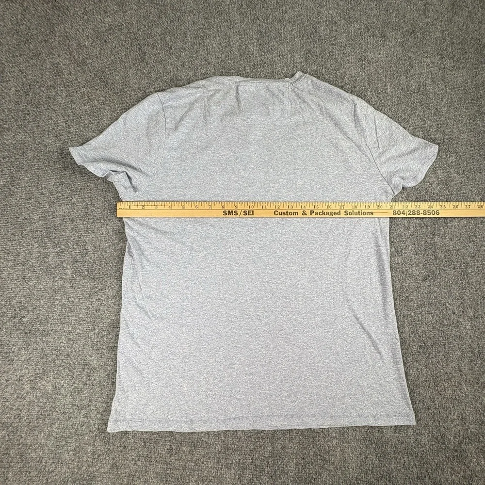 Banana Republic Quick Dry Shirt Men‎ L Blue Breathable Athletic Minimalist Tee